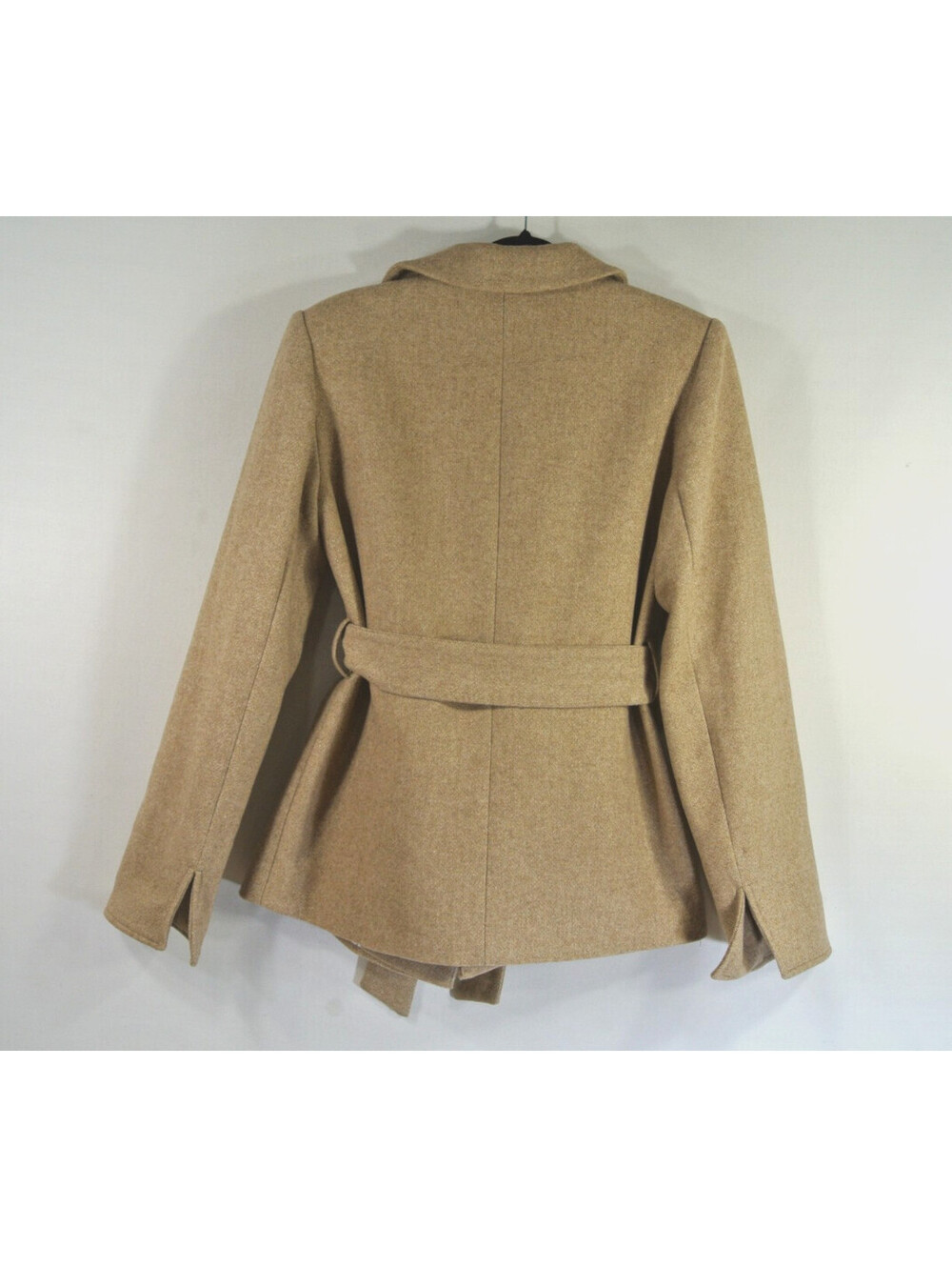 New, Favorite Daughter The Adrienne Belted Blazer in Beige Sz M #SJ2438 - Picture 7 of 10